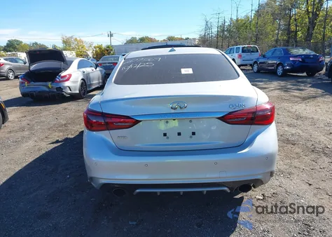 2019 Infiniti Q50 3.0T Sport z USA, uszkodzony, nr VIN JN1EV7AR5KM591017